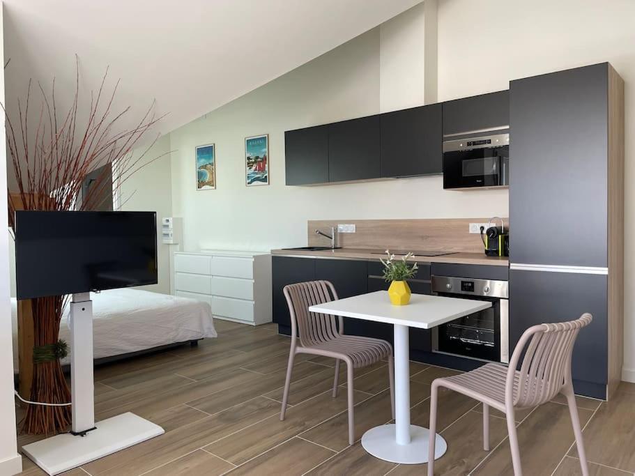 Studio Avec Vue Mer - Billiers Extérieur photo